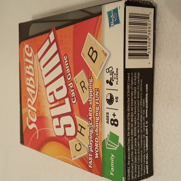 Scrabble Slam! Card Game Word Game Fast Paced Fun! Ages 8+ - Picture 2 of 14